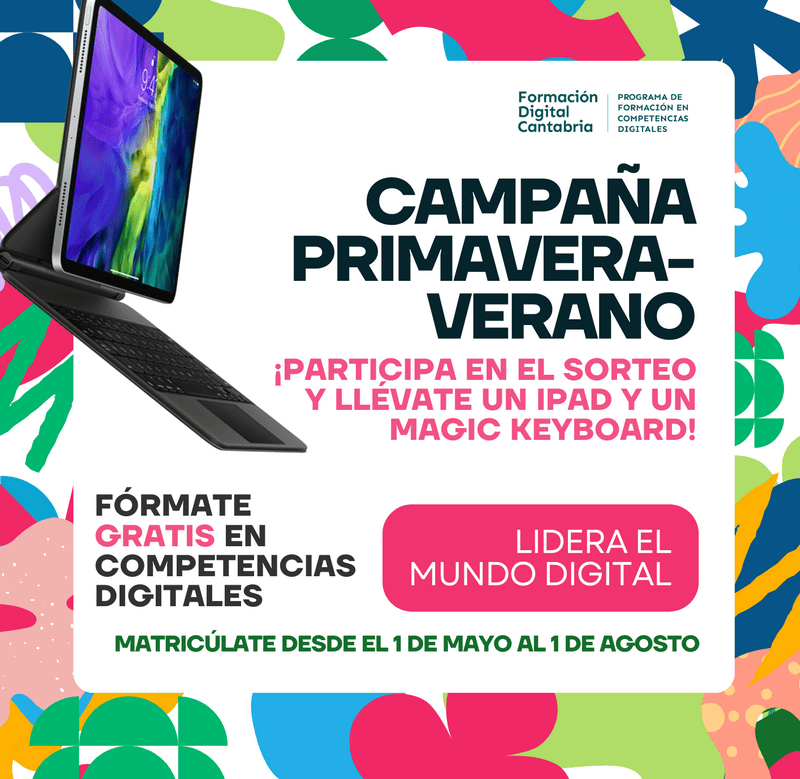 Campaña Primavera-Verano Formación Digital Cantabria